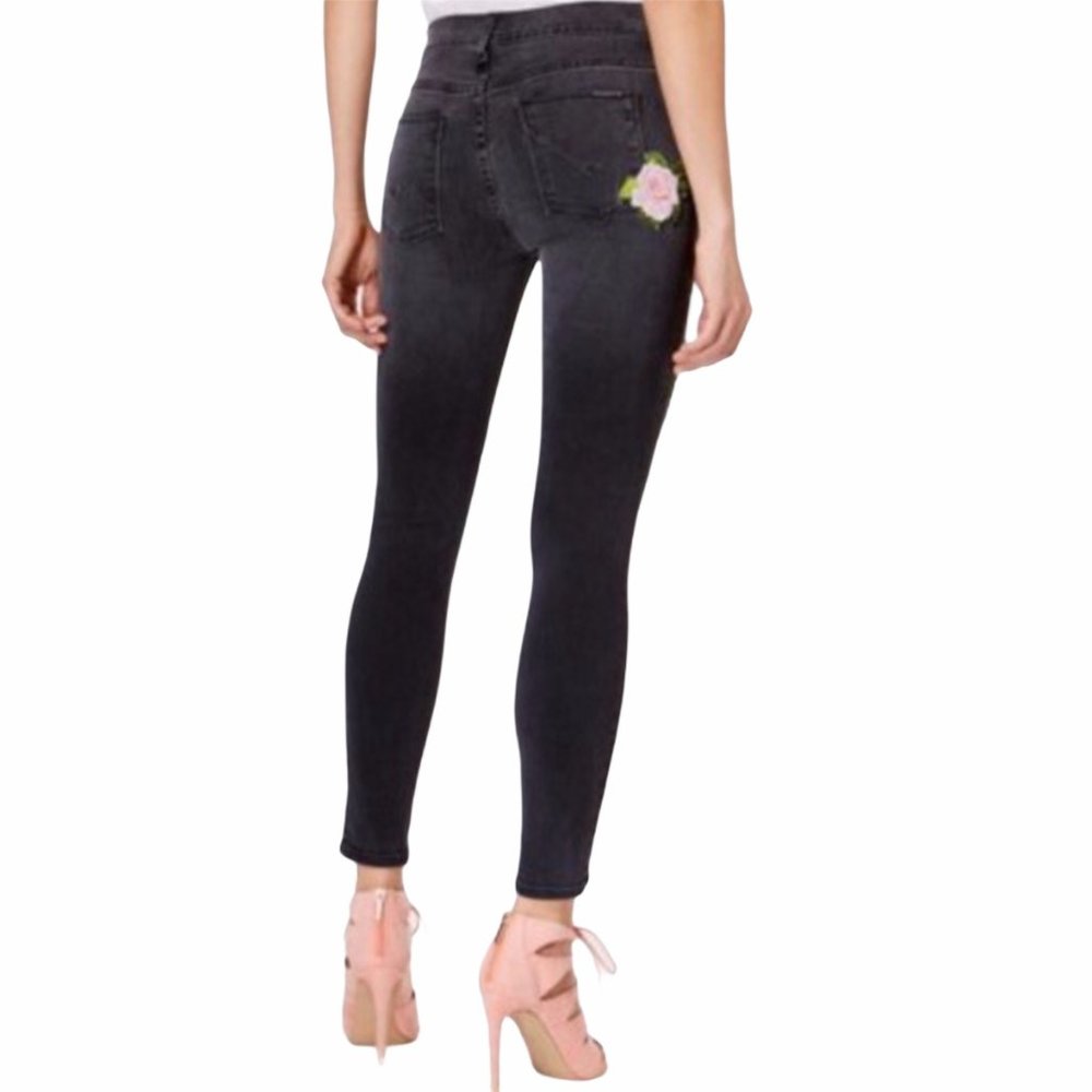 Hudson Nico Mid-rise Ankle Jeans Embroidered 29 - Picture 9 of 9